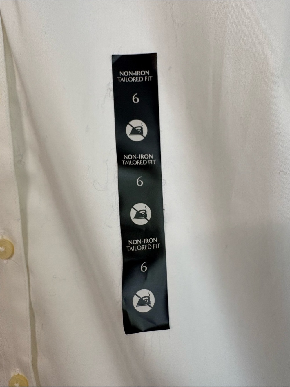 NWT Banana Republic Women’s Non Iron White Tailored Fit Dress Shirt Sz 6 - Picture 2 of 7